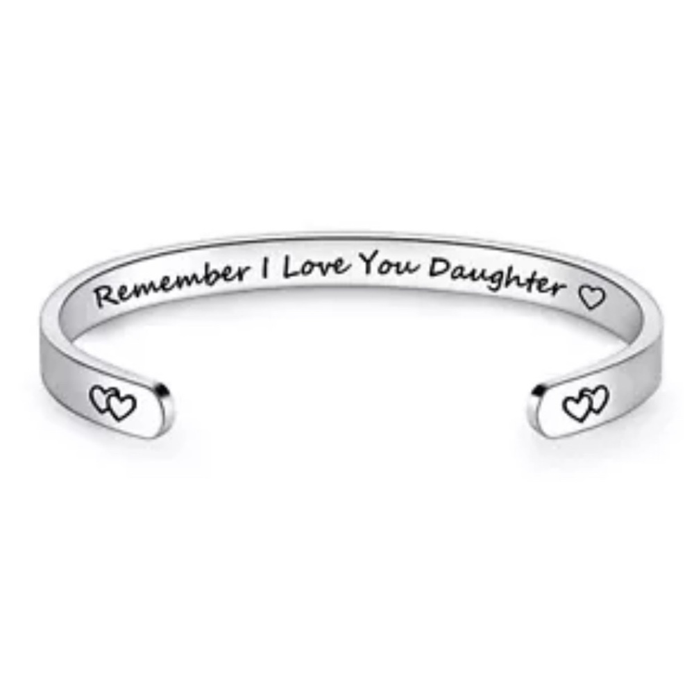 Family Engraving Bracelet The Family Women Stainless Steel Bangle